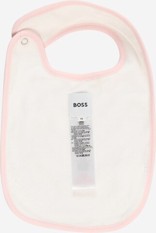 BOSS Kidswear Ruokalappu 'BIB' värissä vaaleanpunainen