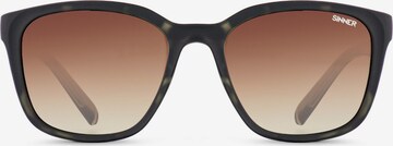 SINNER Sunglasses in Brown: front