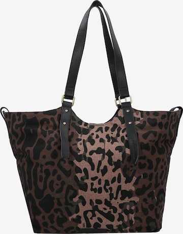 Borsa a spalla di Cowboysbag in marrone: frontale