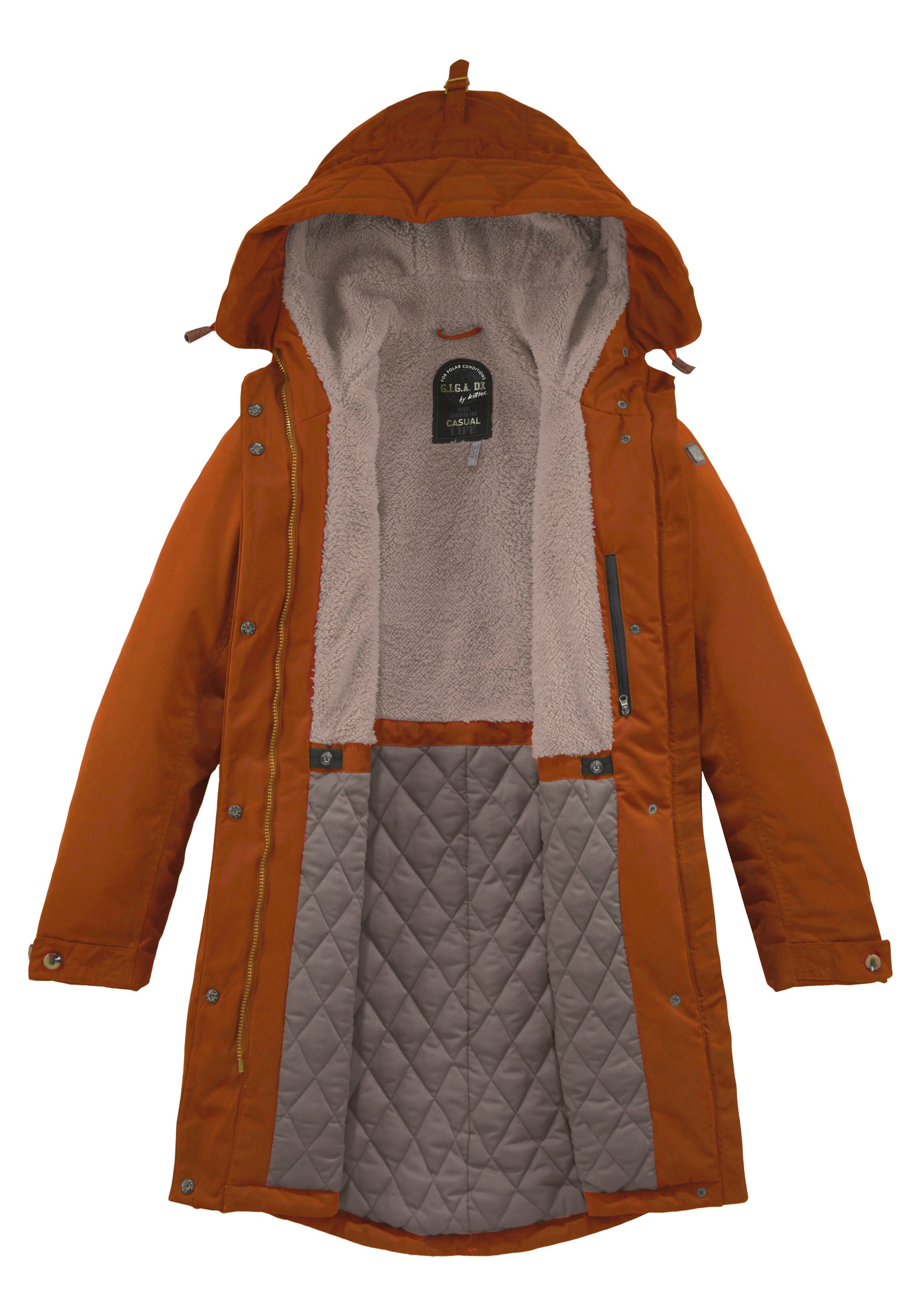 G.I.G.A. DX by killtec Performance Jacket in Brown