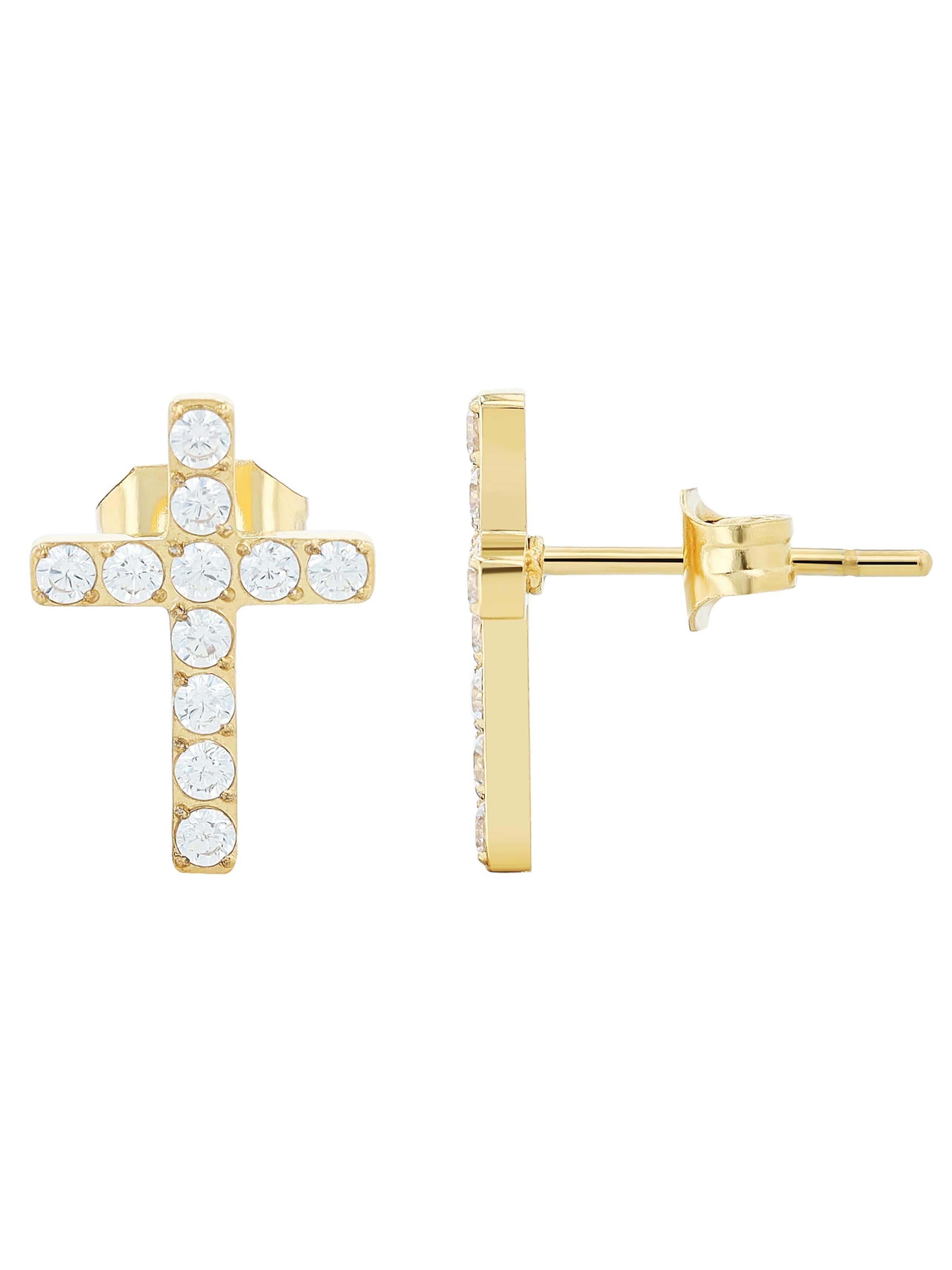 Akzent Earrings 'Lucaria, langlebig' in Gold
