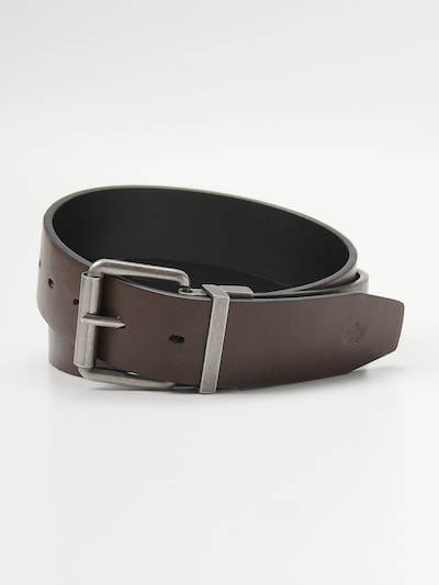 KOROSHI Ceinture en brun foncé / noir, Vue avec produit