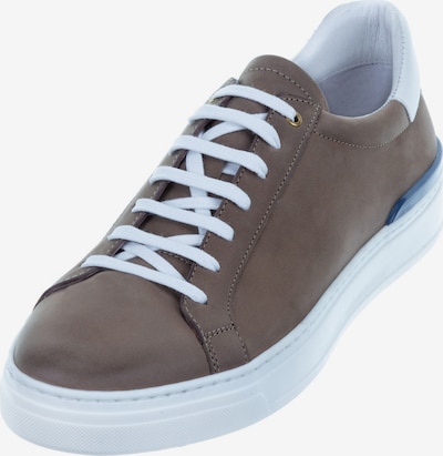 Van Lier Sneakers laag ' Barossa ' in de kleur Bruin / Wit, Productweergave