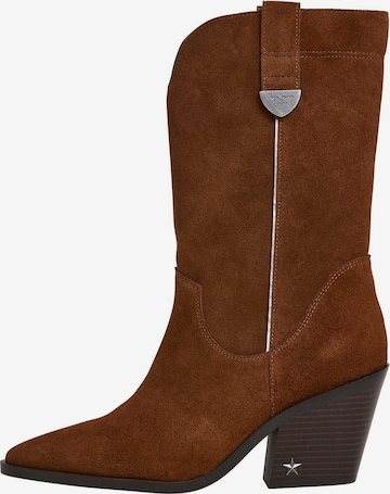 Bottes de cowboy 'GINA WEST W ' Pepe Jeans en marron : devant