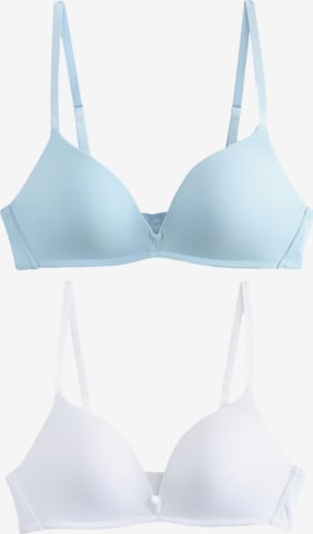 Sutien de tricou Sutien de la Next pe albastru: față