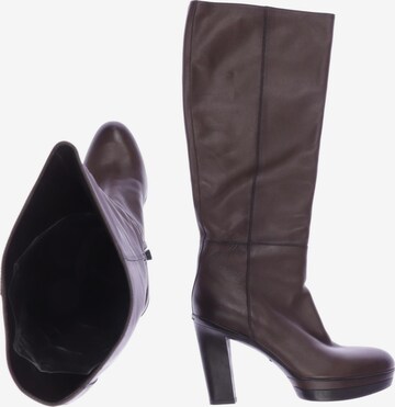 Santoni Dress Boots in 37,5 in Brown: front