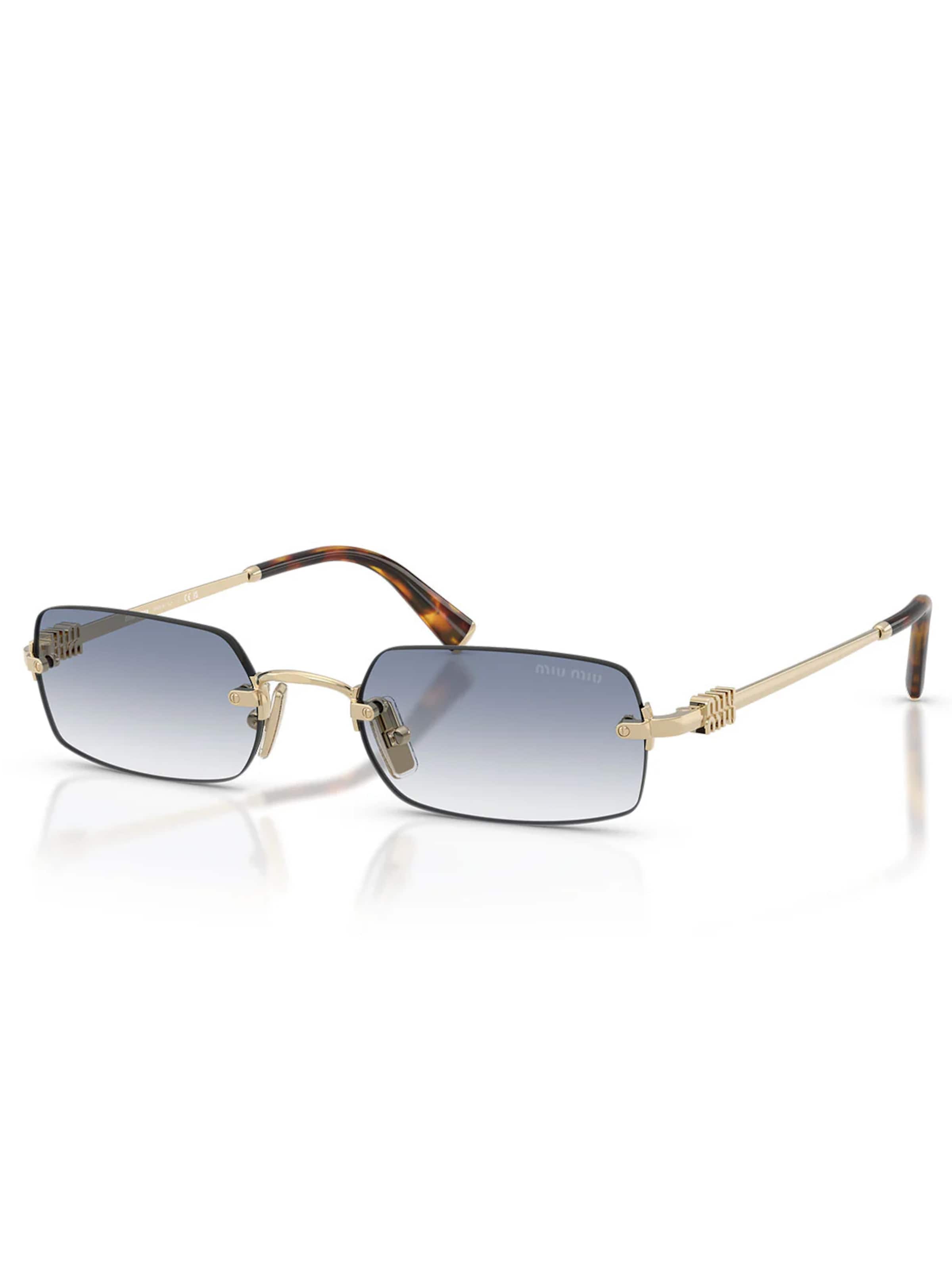Miu Miu Sunglasses in Gold