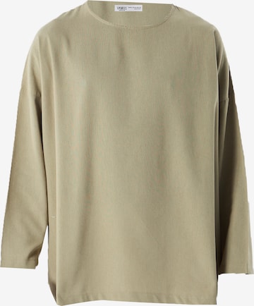 VAMOS CLO Sweater in Green: front