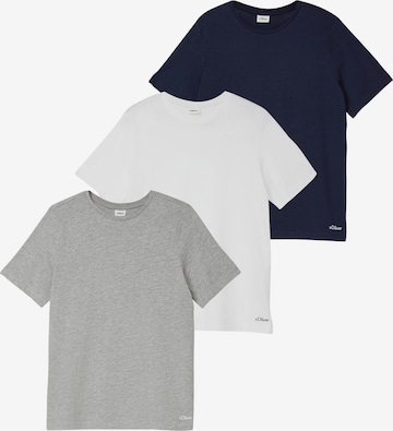 T-Shirt s.Oliver en bleu : devant