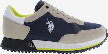 U.S. POLO ASSN. Sneakers laag 'Cleef' in Blauw