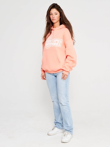 Multiply Apparel Sweatshirt in Orange