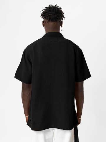 Comfort fit Camicia 'Arlington' di VAMOS CLO in nero