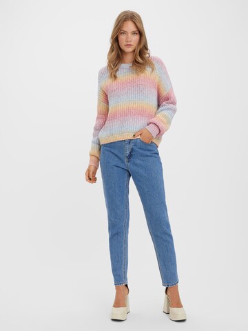 VERO MODA Sweter 'Begonia' w kolorze niebieski