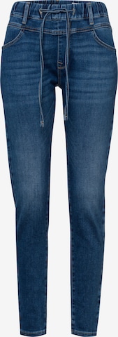 Cross Jeans Slimfit Jeans ' Janelle ' in Blau: predná strana