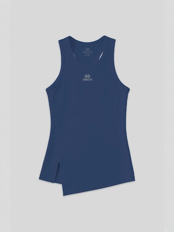 Tommy Life Sporttop in Blauw: voorkant