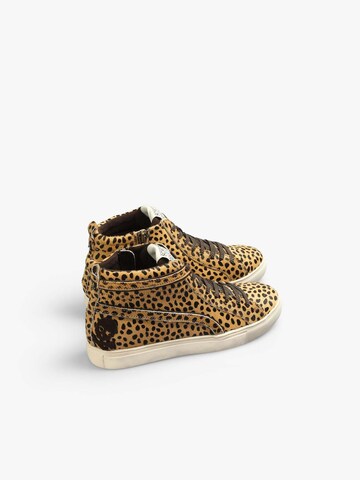 Scalpers Sneakers hoog in Zwart