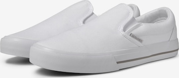 JACK & JONES - Sapatilhas slip-on 'Fuller' em branco