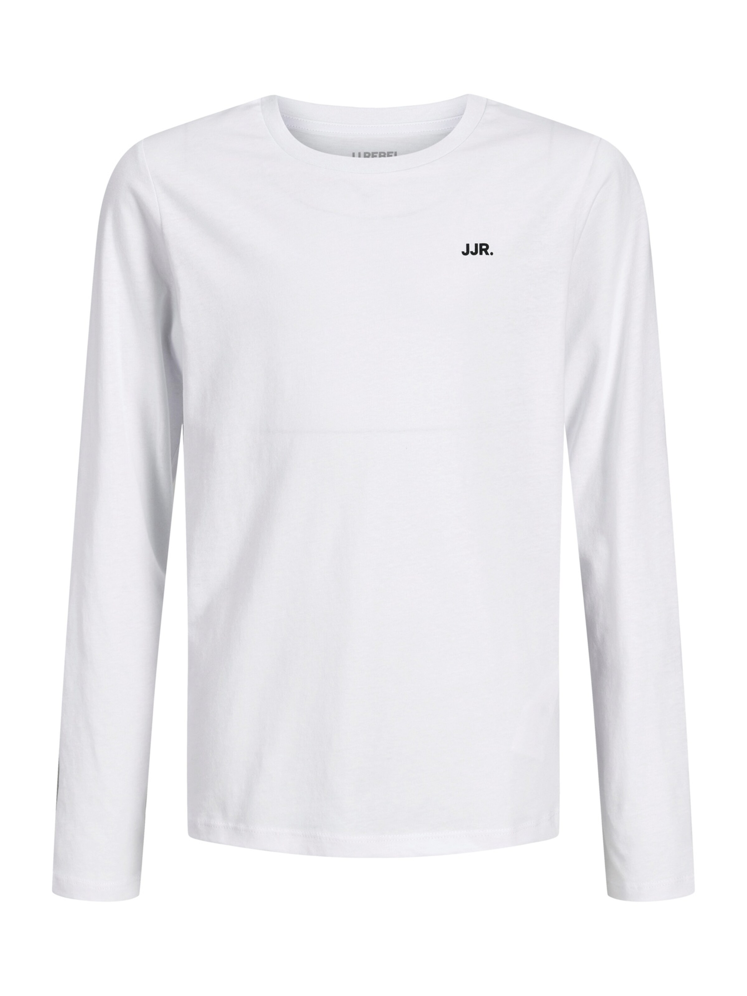 JJ Rebel - Camiseta 'JREBREBEL' en blanco: frente