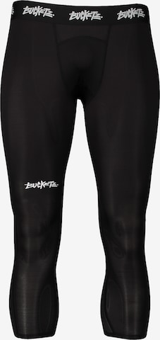 Bucketz Skinny Kalhoty – černá: přední strana
