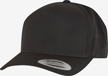 Flexfit Cap 'Yp Classics' in Schwarz: Vorderseite