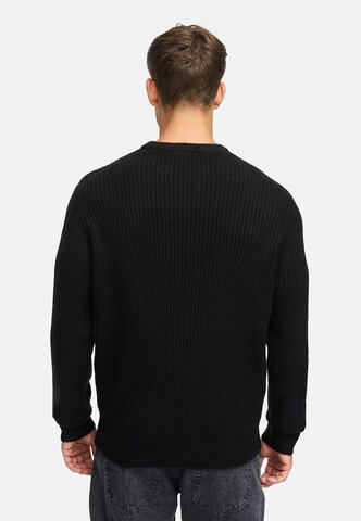 INDICODE JEANS Trui 'INPeace' in Zwart