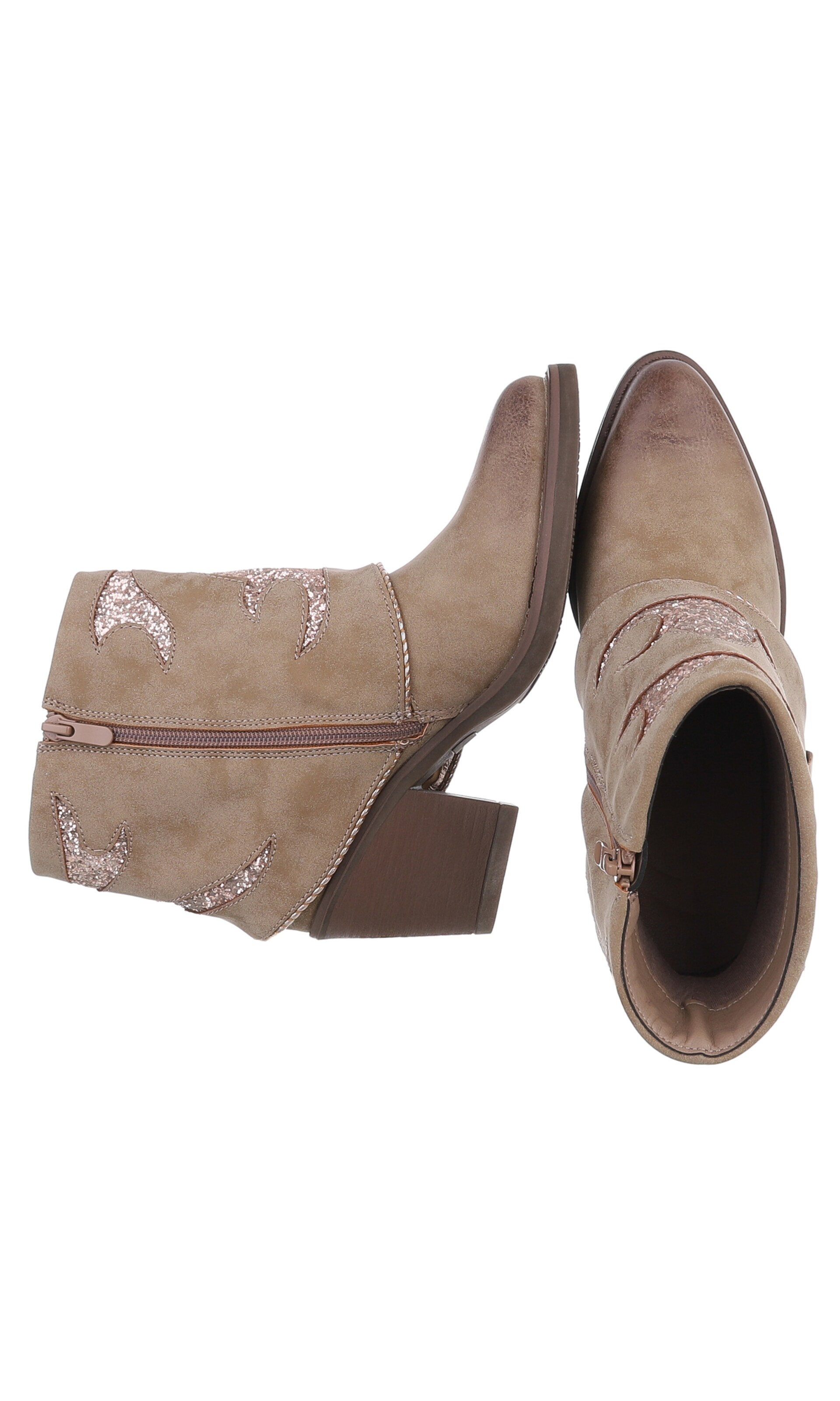Ital-Design Booties in Brown