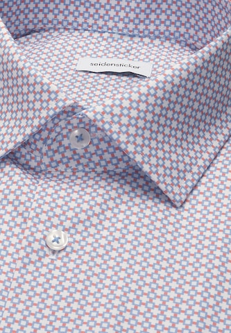 SEIDENSTICKER Regular fit Overhemd in Oranje