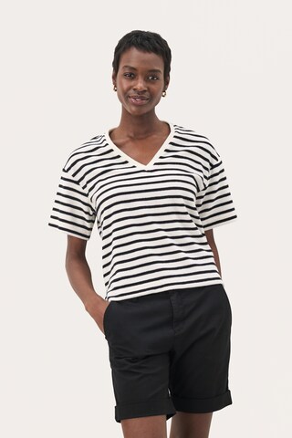 Part Two Shirt 'Rylie' in Zwart: voorkant
