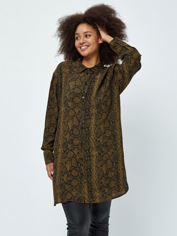 Camicia da donna 'Giselle' di Peppercorn in marrone: frontale