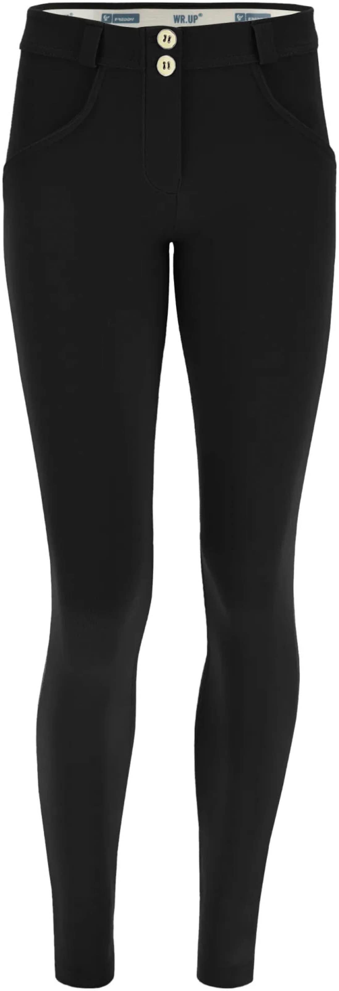 Freddy Skinny Jeggings in Black: front