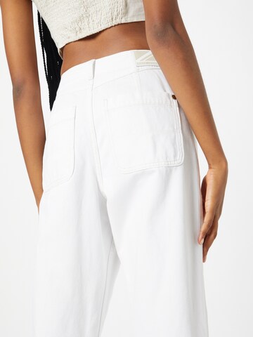 Pepe Jeans - Loosefit Calças de ganga 'WILLOW WORK' em branco