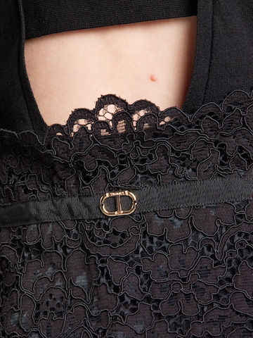 Robes en maille Twinset en noir