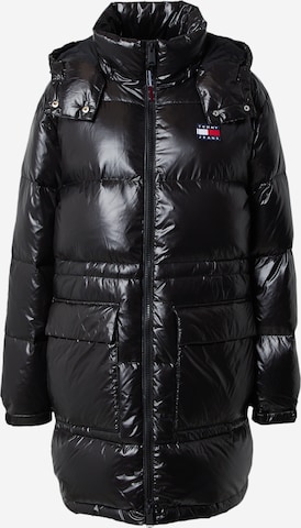 Tommy Jeans Winter Jacket 'Alaska' in Black: front