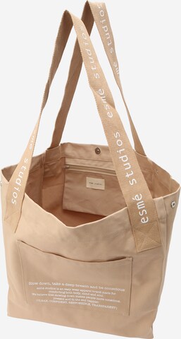 Esmé Studios Shoppingväska 'Alana' i beige