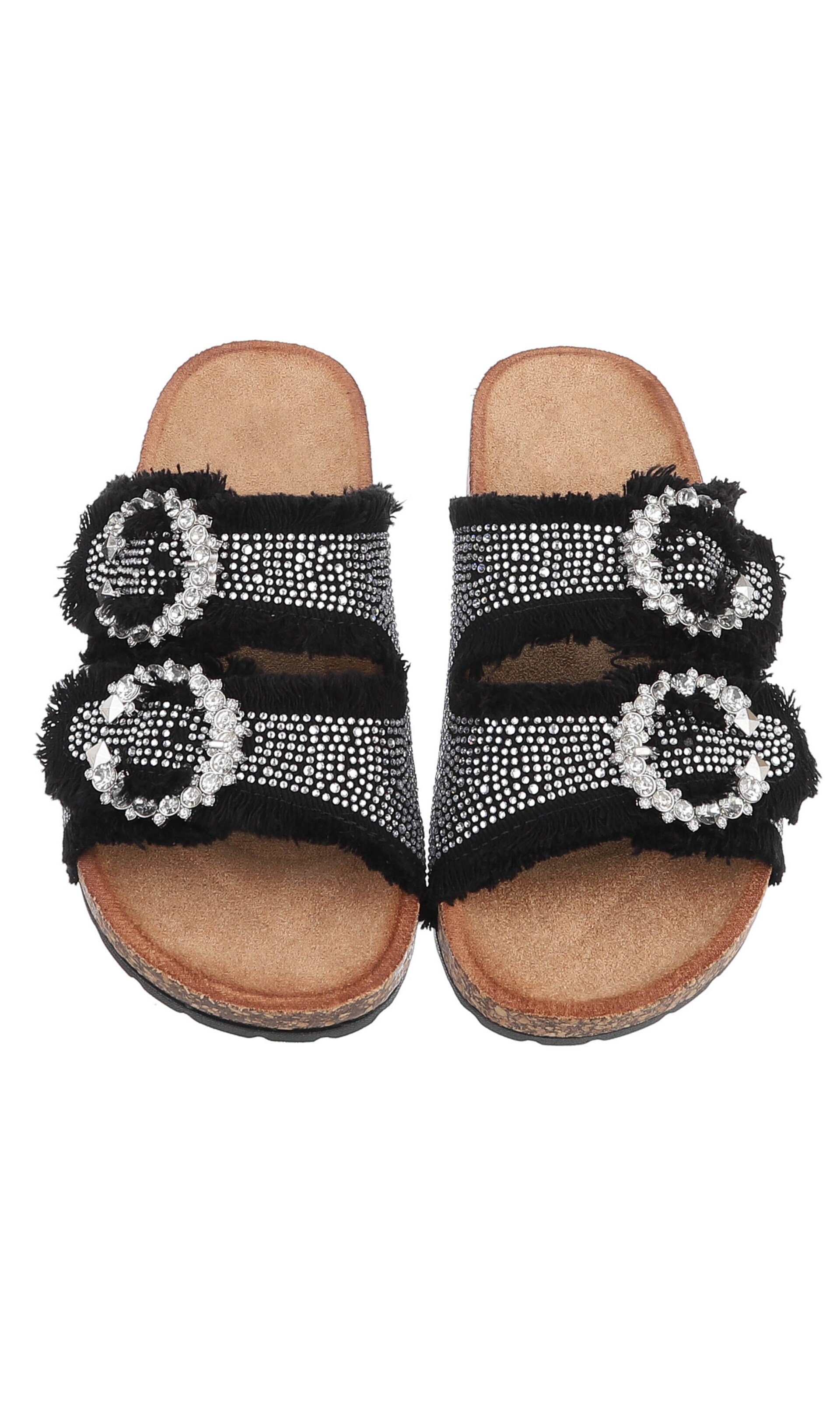 Ital-Design Mules ' Pantoletten ' in Black