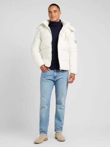 Calvin Klein Jeans Зимняя куртка 'ESSENTIALS' в Белый