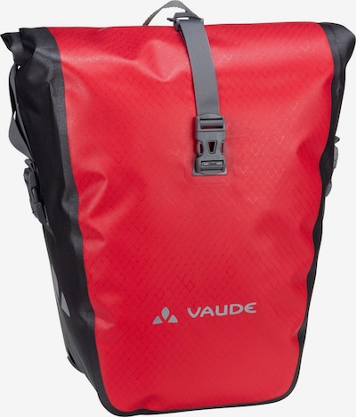 VAUDE Fahrradtasche in grau / orangerot / schwarz, Produktansicht