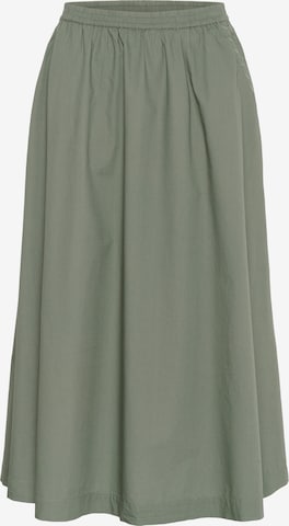 Cream Nederdel 'Devika' i grøn: forside