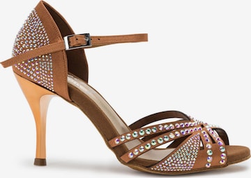 Dancing Queens Pumps in Brown: front