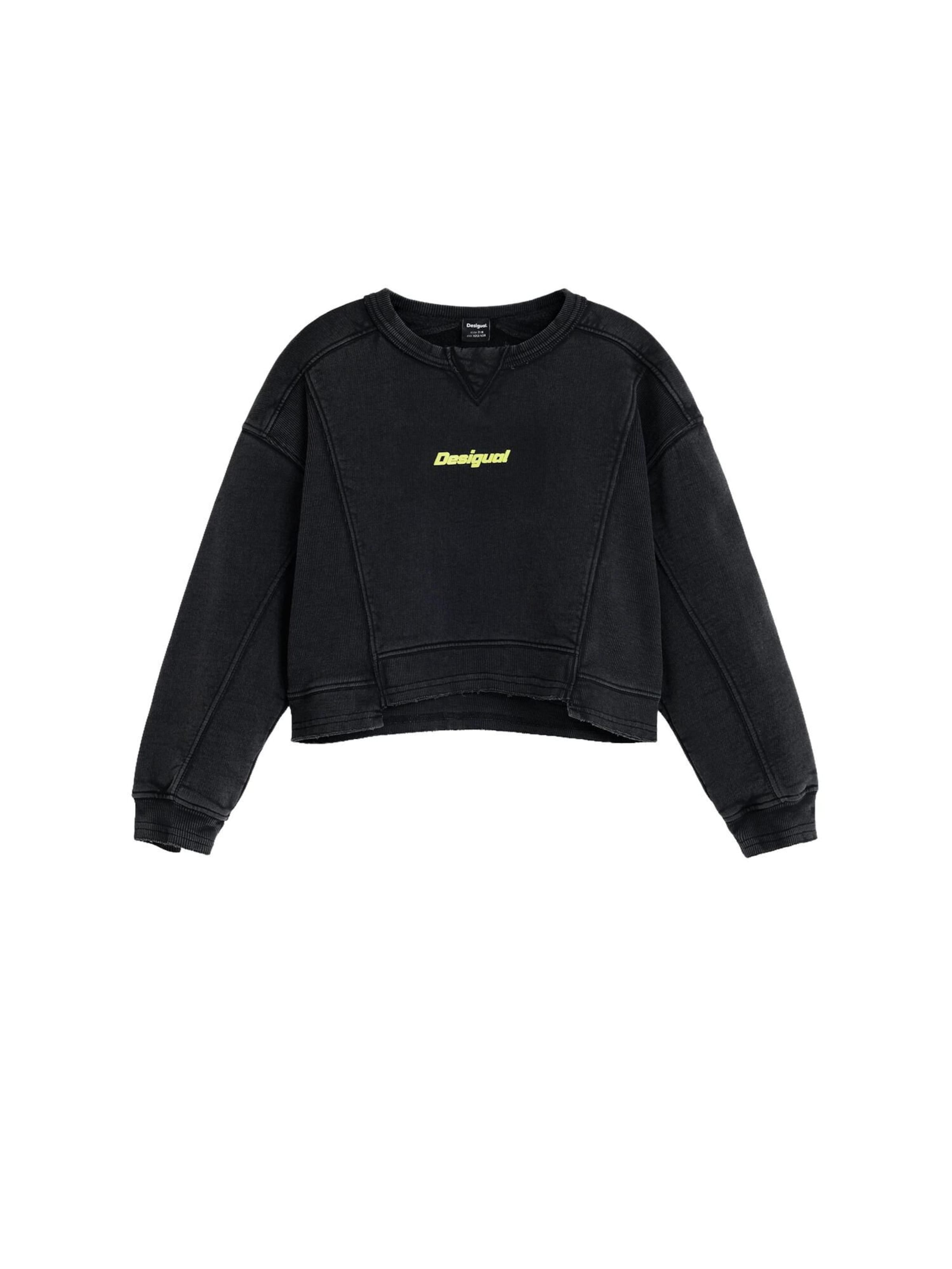 Felpa di Desigual in nero: frontale