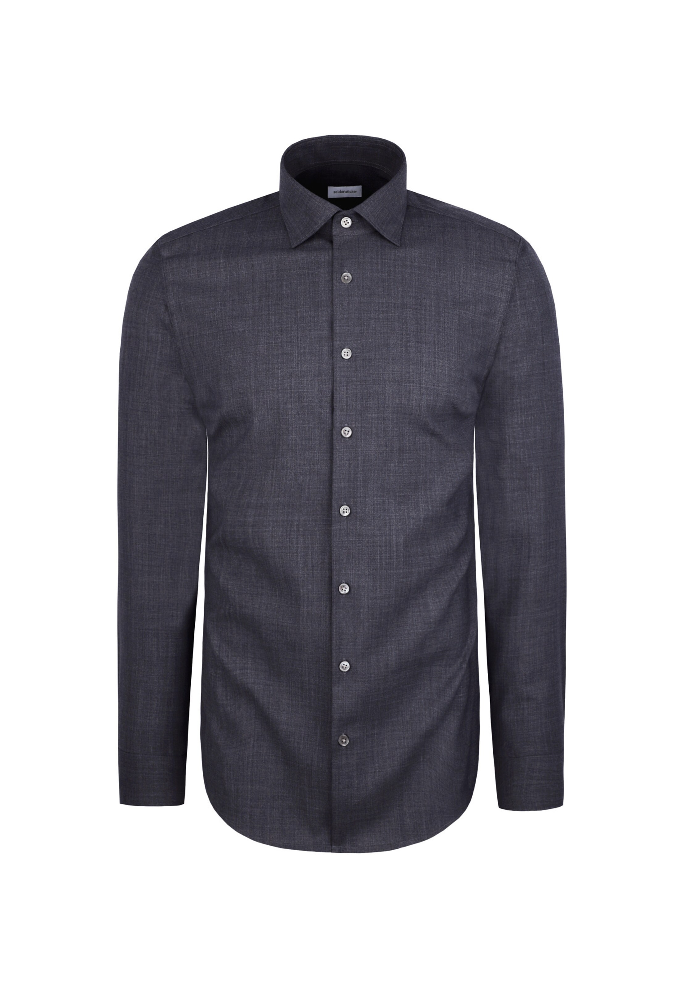 SEIDENSTICKER Regular Fit Business Hemd - Uni in Grau