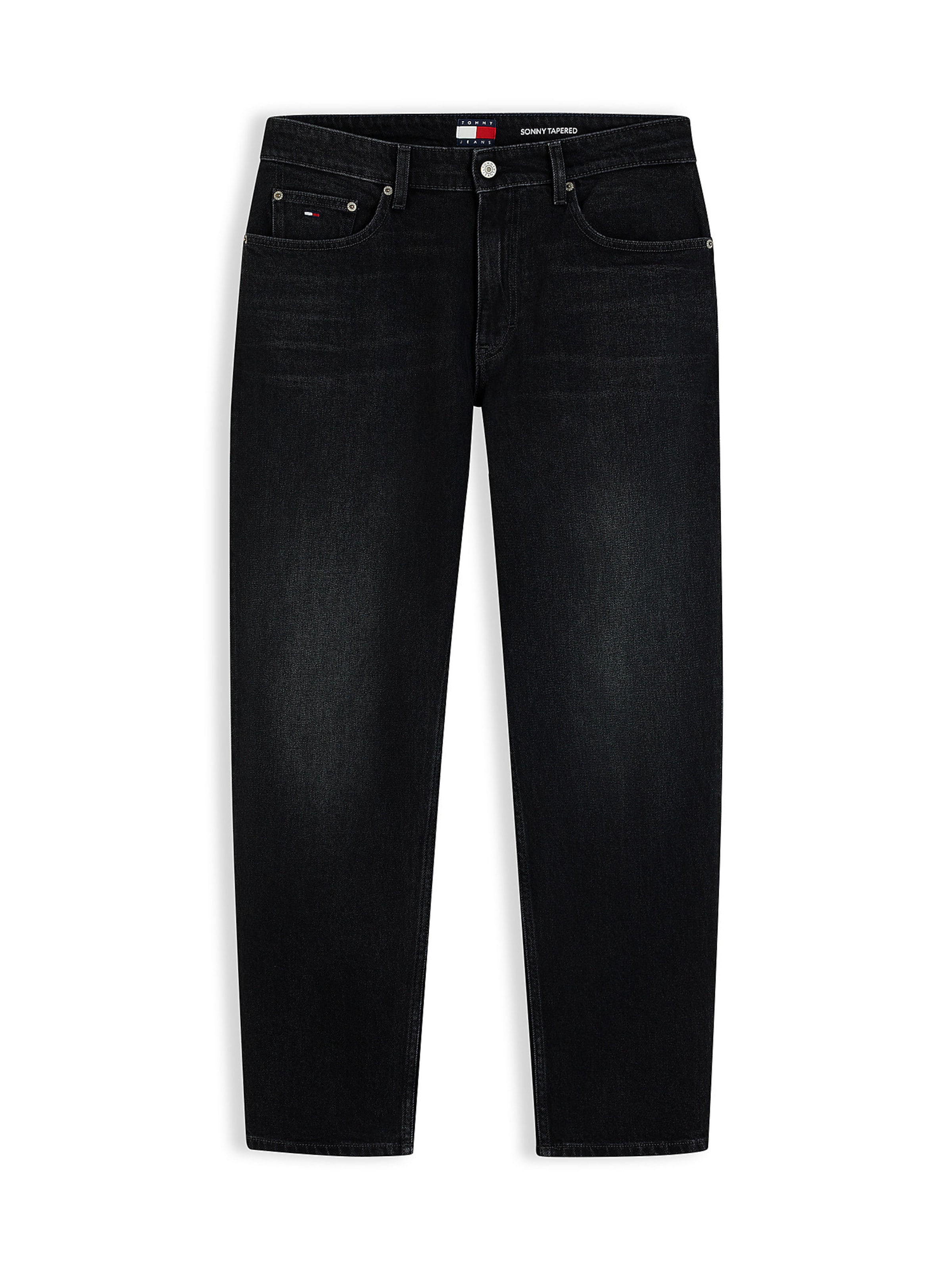 Effilé Jean 'Sonny' Tommy Jeans en noir : devant