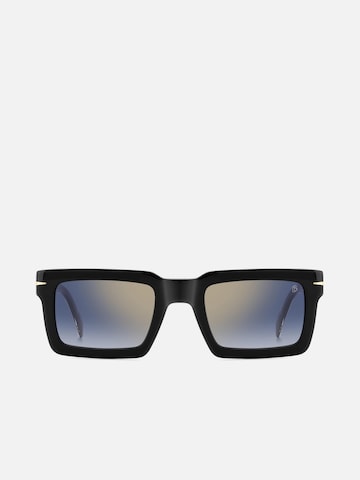 Lunettes de soleil David Beckham en noir : devant