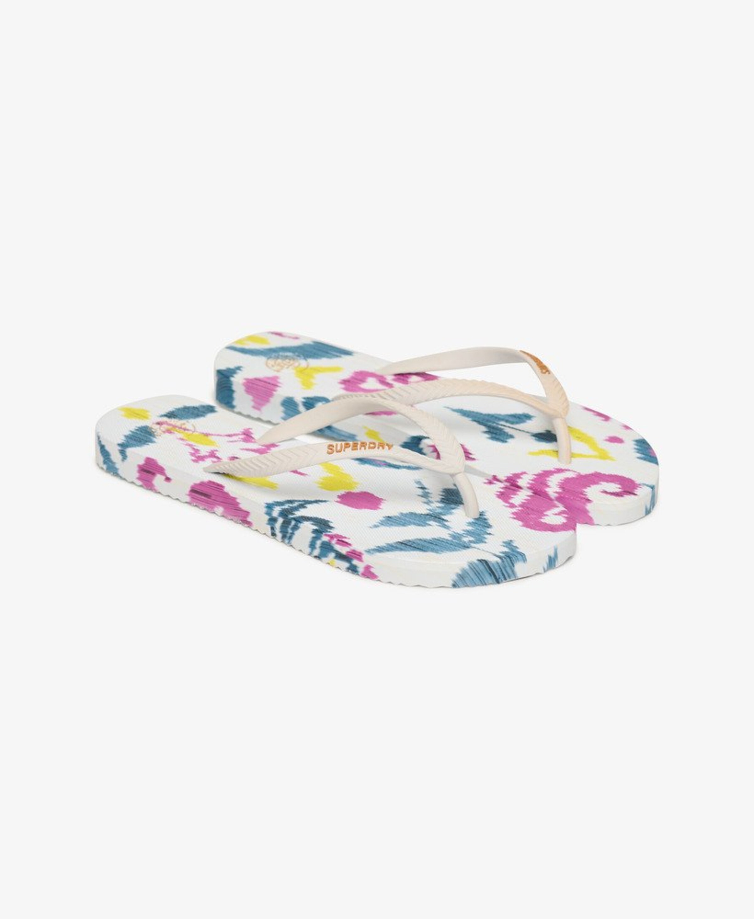Superdry & Co T-Bar Sandals in White