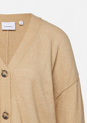 COMMA Gebreid vest in Beige
