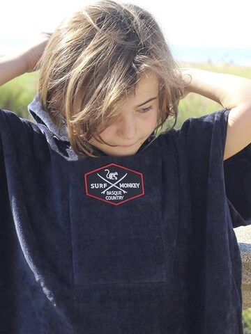 Surf Monkey Fürdőköpeny 'Surf Cotton Poncho kids' - kék