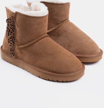 Gooce Snow boots 'Berta' in Brown