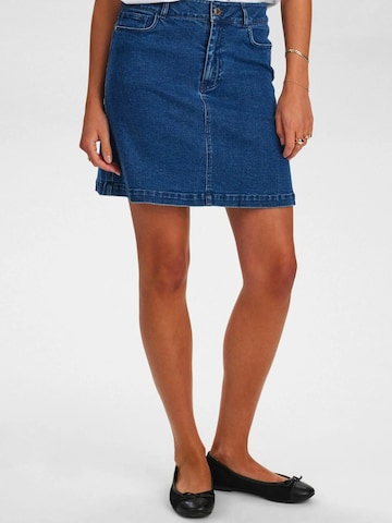 Jupe 'Lulu' NÜMPH en bleu : devant