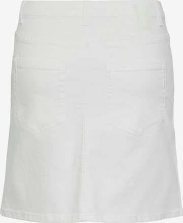 PIECES Skirt 'PEGGY' in White