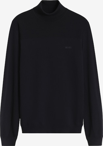 BOSS Pullover ' Momentum' in Blau: Vorderseite